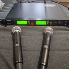 Shure Ur4d+ dual SM58
