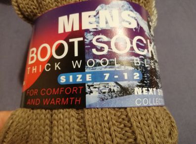 SOCKS Heavy Wool mix Boots/Welly Socks NEW