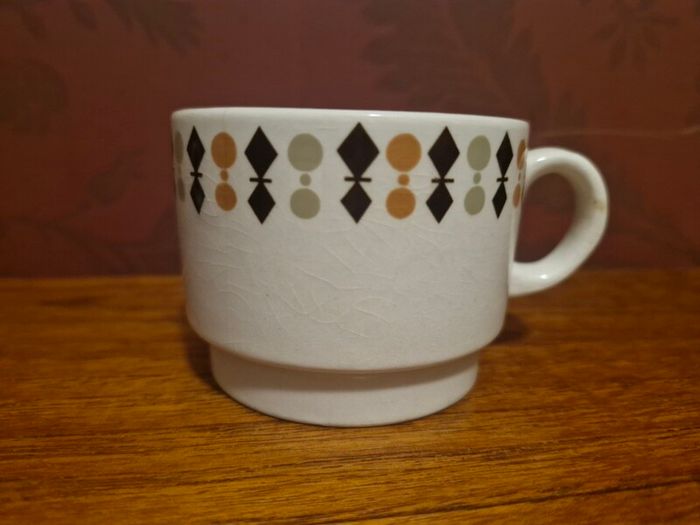 vintage arklow pottery teacups