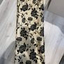 Black and cream curtains Image 2