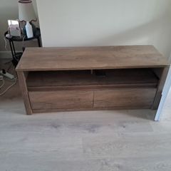 Jysk TV bench VEDDE 2 drawers wild dark oak colour