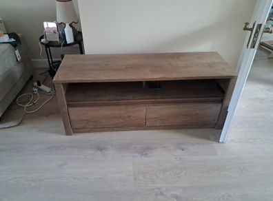 Jysk TV bench VEDDE 2 drawers wild dark oak colour