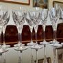 Vintage Italian Lead Free Crystal Wine Glasses RCR x 7 Image 9