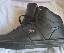 New Lonsdale Black High-Top Trainers