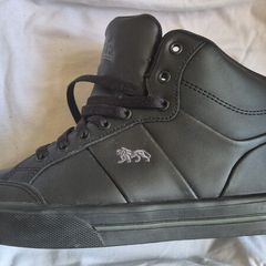 New Lonsdale Black High-Top Trainers