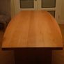 Genuine solid oak dining table Image 2