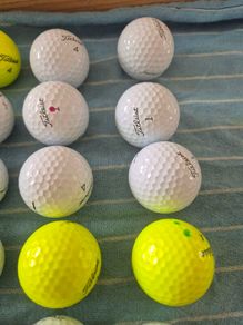 golf balls titleist pro v1s  and srixon mix