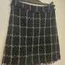 High-waist boucle/tweed Warehouse mini skirt size 8 Image 6