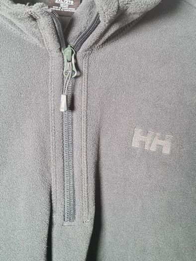 Mens Helly Hansen Polartec Fleece Top Quarter Zip Green Size Xxl Double Extra Large