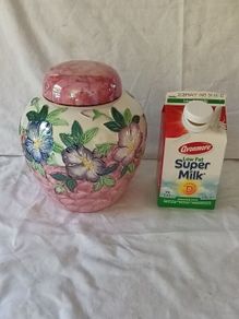 Large Making Hand Painted Ginger Jar(1940's)