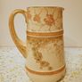 Vintage Crown Devon Large Jug/Pitcher With Floral Spring Design. Image 2
