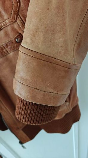 Classic Men's Aviatrix Tan Leather Jacket
