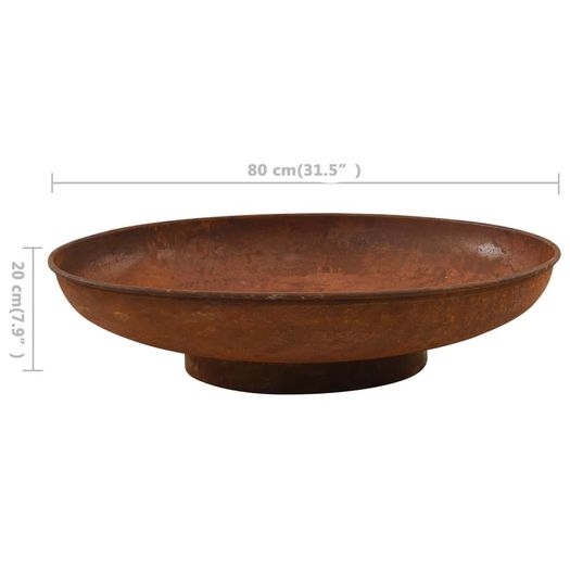 Fire Pit 80 cm Steel