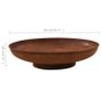 Fire Pit 80 cm Steel Image 5