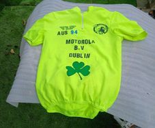 hi visability cycling jersey