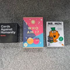 Card against humanity red box, Mr men ...