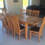 dining room table and chairs Image 6