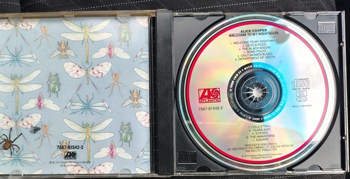 Alice Cooper - Welcome To My Nightmare CD (1975) 90's Reissue Classic Hard Rock EX+