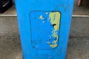 Vintage kerosene can with tap