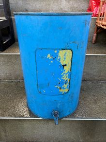 Vintage kerosene can with tap