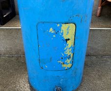 Vintage kerosene can with tap