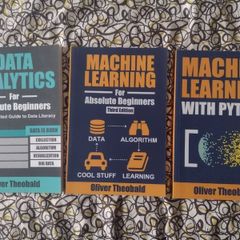 Absolute Beginners Data Analytics + Machine Learning Books - 10E each or 3 for 20E