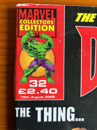 Comic: 'Daredevil And The Incredible Hulk' no.32 (10/08/2005)