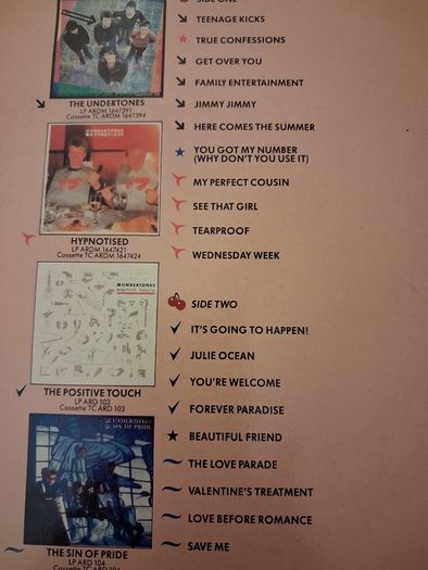 The Undertones - Cher o'Bowlies - The pick of the Undertones - 1986