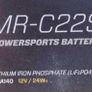 Maxtools MR-C22S 12V Superlight Motorcycle Battery Image 4