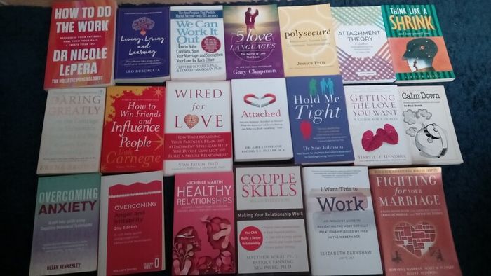 Relationship advise psychology attachment theory self- help books