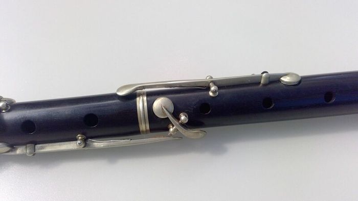 Antique D flute Cocuswood  8 key