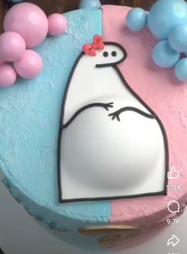 gender reveal cake toppers  , baby shower