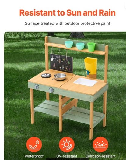 Wooden Play Kitchen