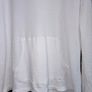 Ralph Lauren XL White Waffle Knit Hoodie Pony Logo Mens Image 7