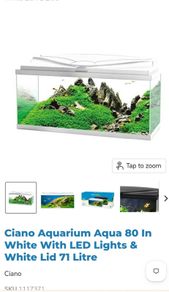 fish tank complete set 1 month