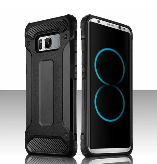 Hybrid Armour Case Samsung Galaxy S6 S7 EDGE S8 S9 S10 Plus Note 8 9 Back Cover