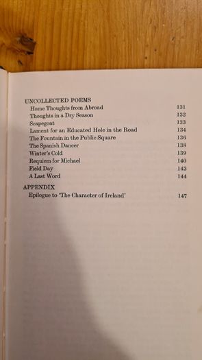 Poems Of W. R. Rodgers. First Edition.  Was Sent By Oxford University Press To Be Reviewed. See Letters.   In Good Condition.