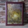 Abstract Framed Wall Art (45x35cm) Solid Wood Frame with Glass Image 8