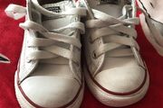 Converse white leather size 7