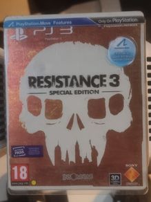 Resistance 3 special edition steelbook for PlayStation 3