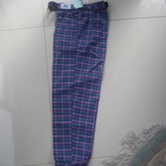 Vintage Girl's Check Trousers.