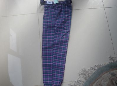 Vintage Girl's Check Trousers.