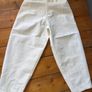 Primark Edit white barrel leg trousers BNWT Image 4