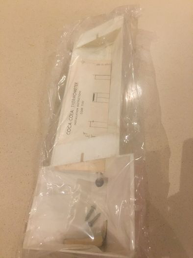 Coca Cola 1970's Thermometer New Plastic