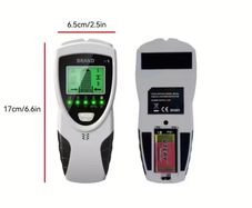 new 5 in 1 Stud Detector with Battery - Wall Scanner Featuring an Intelligent Microprocessor Chip And HD LCD Display, Designed to Locate The Center And Edge of Wood, AC Wires, Metal Studs, Joists, And Pipes
