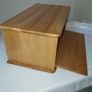 Vintage Beechwood Bread box Image 3