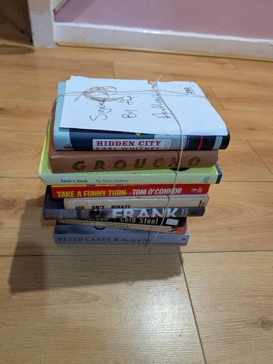 Books signed by Author