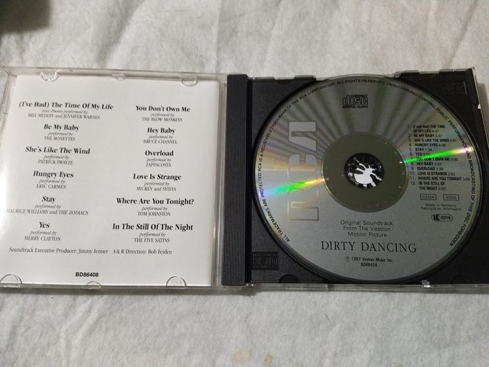 Dirty Dancing Movie Soundtrack Cd