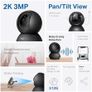 anTilt Indoor Camera House Security Camera, WiFi Camera, No Monthly Fee, AI Detection, Dog Camera, Baby Camera Monitor, CCTV, 360 View, Night Vision, Works with Alexa & Google Image 9