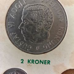 Sweden Uncirculated Coins Set 1968
